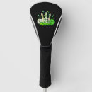 Search for shamrock golf head covers St paddys day