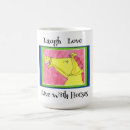 Search for cute horse mugs Laugh