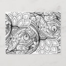Recherche de coloriage vœux cartes Floral