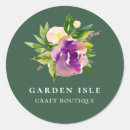 Search for purple and green stickers Flowers