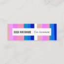 Recherche de couleur faite sur commande cartes visite Moderne