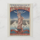 Recherche de statue liberté new york cartes postales Rétro