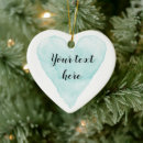Search for teal ornaments Pretty