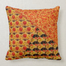 Recherche de motif de fan coussins Noir