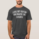 Search for funny guitar tshirts Musicians