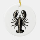 Search for lobster ornaments Fish sea nautical