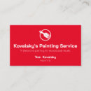 Search for painting company business cards Handyman