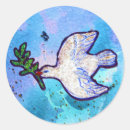 Search for dove symbol of peace stickers White bird