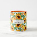 Recherche de motif tournesol tasses Fleur