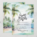 Search for ocean sweet 16 invitations Tropical