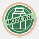 Search for dairy free stickers Lactose intolerant