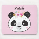 Recherche de visage tapis souris Girl