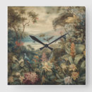 Recherche de scenes horloges Fleurs