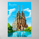 Search for vintage spain travel posters Illustration