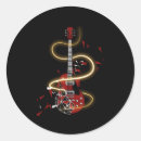 Search for electric guitarist stickers Guitar player