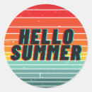 Search for hello summer stickers Beach