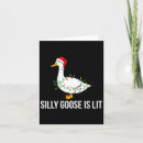 Search for funny goose christmas cards Winter