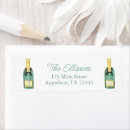Search for wine bottle return address labels Elegant