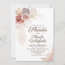 Search for desert bridal shower invitations Boho