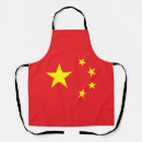 Search for made in china aprons Chinese flag