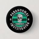 Search for paranormal buttons Ghost hunter