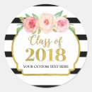 Search for pink and black graduation stickers Gold