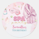 Search for birthday sleepover stickers Watercolor