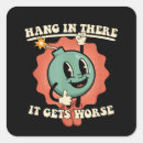 Search for bombs square stickers Funny