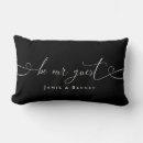 Search for be our guest pillows Black and white