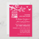 Recherche de oiseau vintage invitations Bride