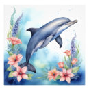 Recherche de peinture de dauphin posters Mer