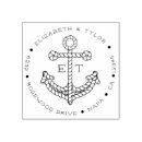 Search for anchor and rope rubber stamps Return address