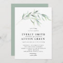 Search for organic wedding invitations Modern