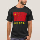 Search for chinese flag tshirts China