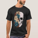 Recherche de crâne fleuri tshirts Floral