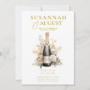 Search for champagne engagement party invitations Watercolor