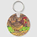 Search for game hen keychains Barnyard