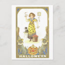 Search for vintage happy halloween postcards Victorian