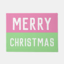 Search for pink christmas doormats Preppy