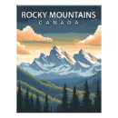 Search for vintage rocky mountains posters Canada