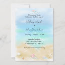 Search for seashell wedding invitations Water