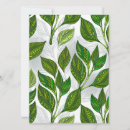 Recherche de motif sans couture vœux cartes Feuille