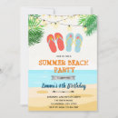 Recherche de tong invitations Mer