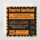 Search for grunge halloween invitations October
