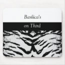 Search for white zebra stripes mousepads Chic