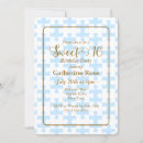 Search for white and gold sweet 16 invitations Girly