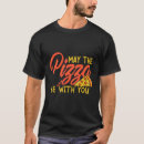 Recherche de partie de pizza tshirts Tranche