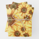 Search for sunflower wrapping paper Decoupage