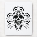 Search for skull tattoo mousepads Crossbones