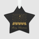 Search for gold moons ornaments Christmas tree